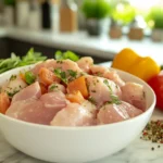 How to Mash Raw Chicken