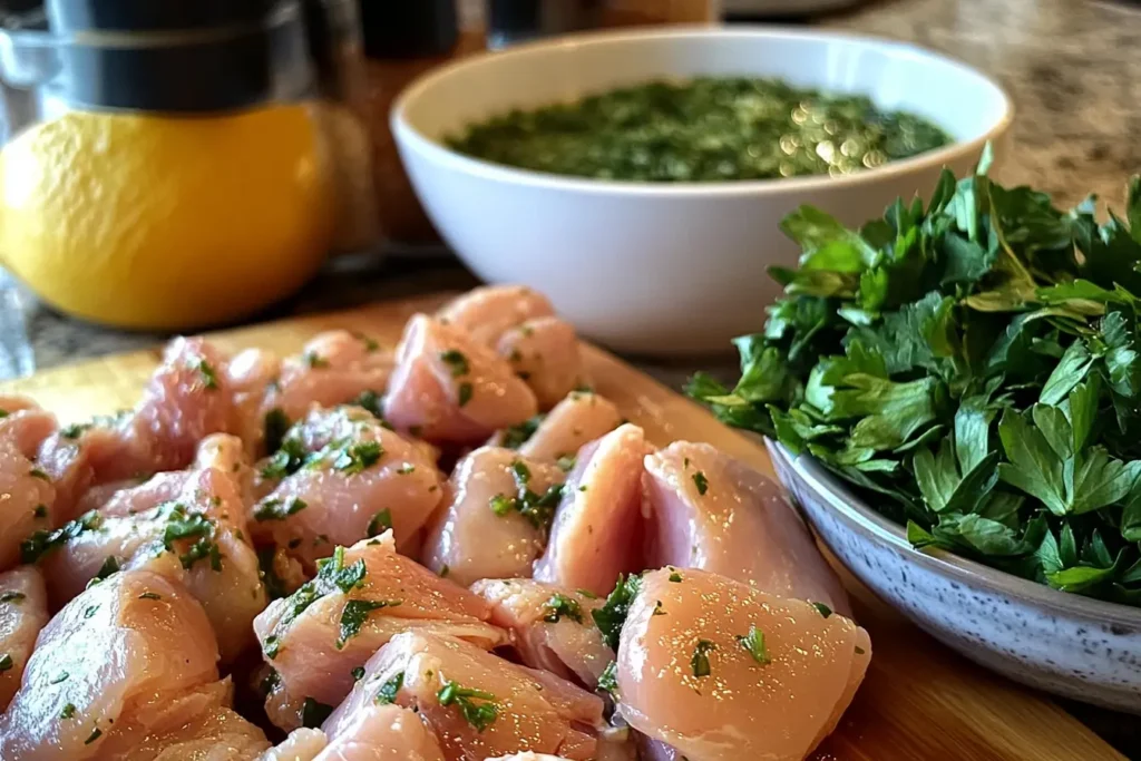 How to make chicken pieces tender?