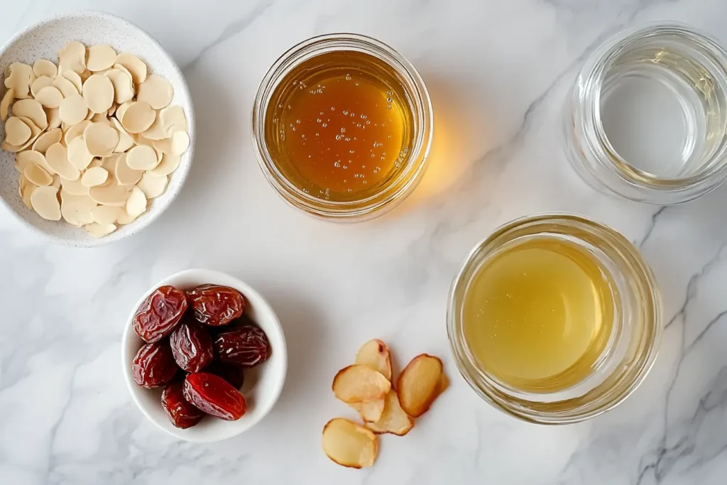Ingredients lotus seed honey drink recipe