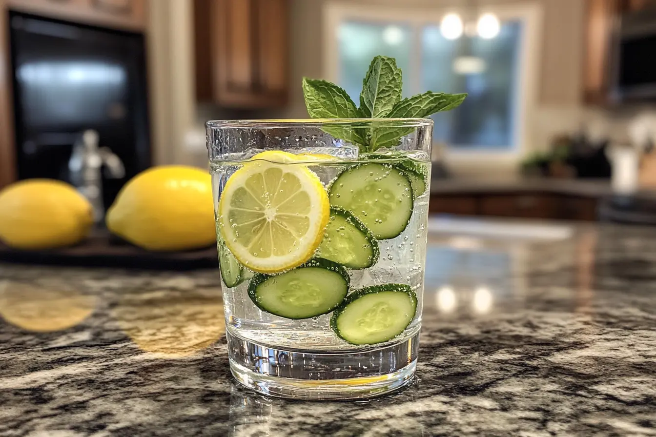Lemon and Cucumber Water