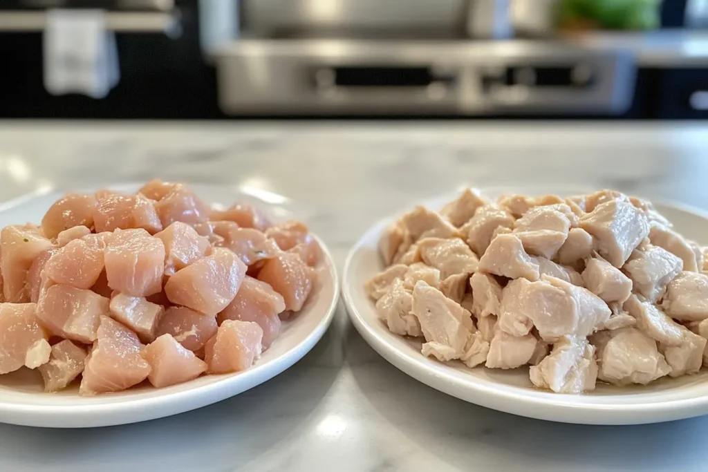 Is diced chicken healthy?