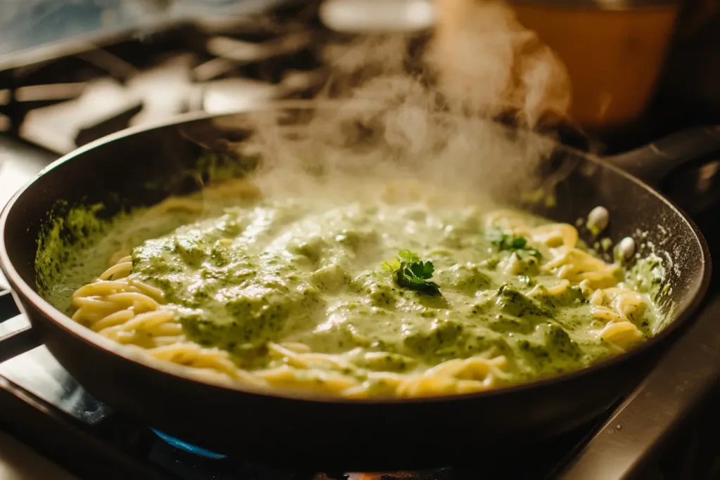 Green Spaghetti