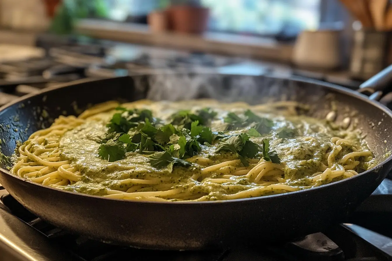 Green Spaghetti