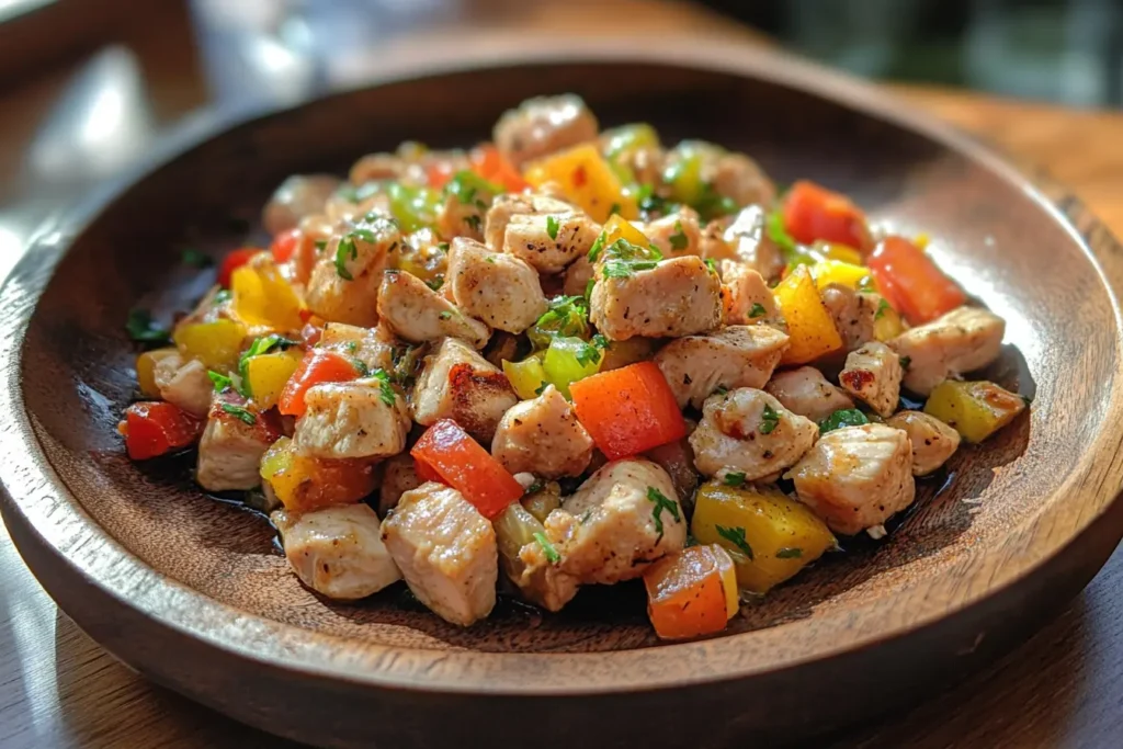 Is diced chicken healthy?