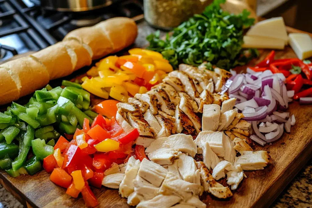 chicken philly cheesesteak recipe