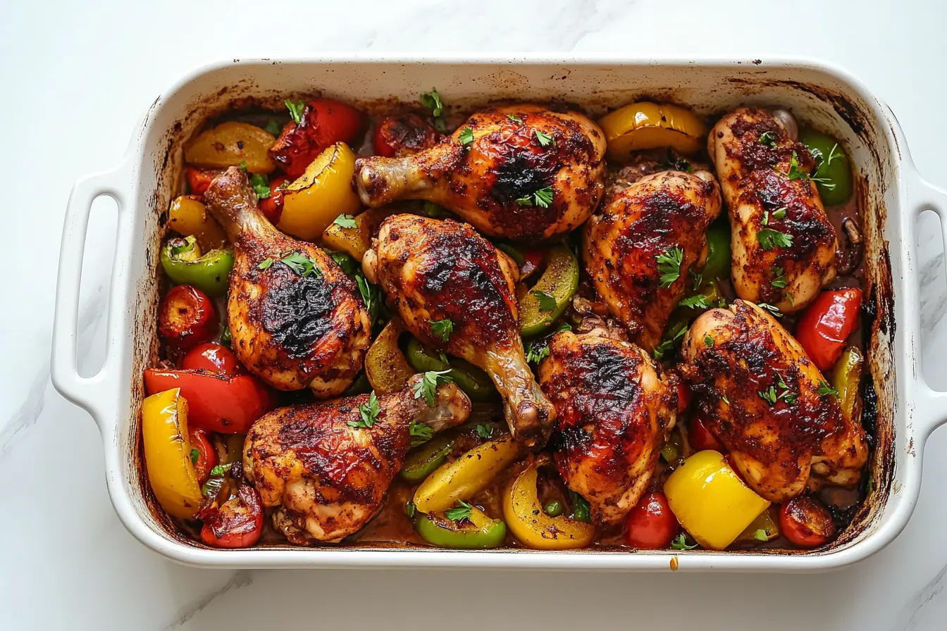 chicken and peppers recipe