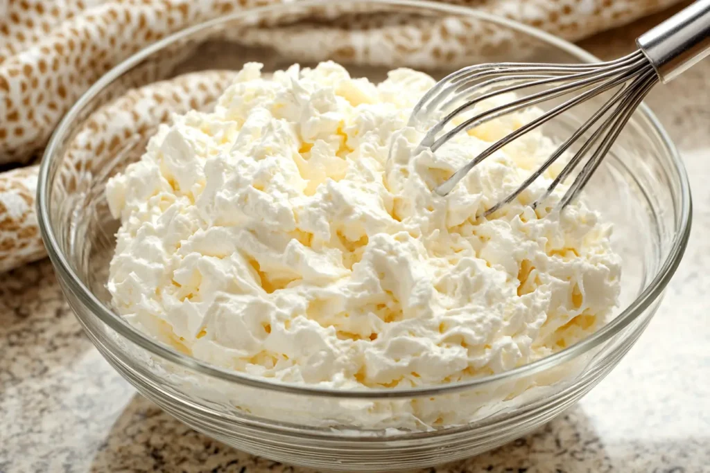 What is no bake cheesecake filling made of
