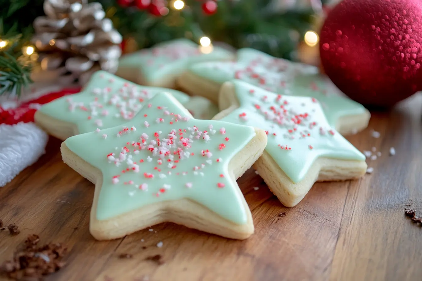 Star-shaped cookies