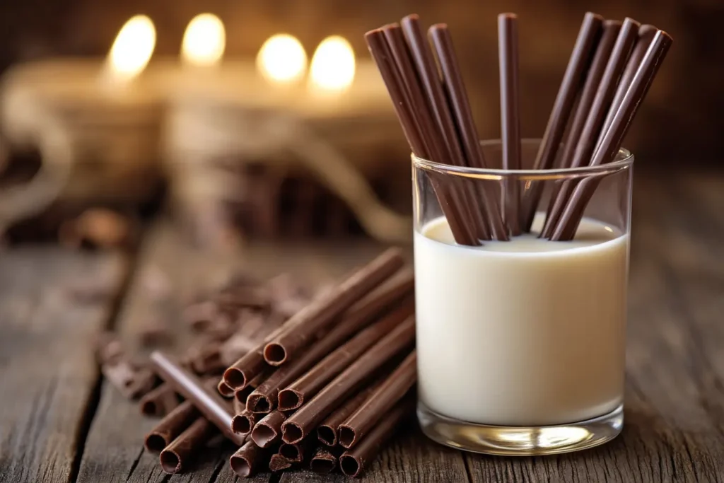 Chocolate Straws
