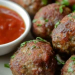 How long do I cook frozen meatballs in the air fryer?