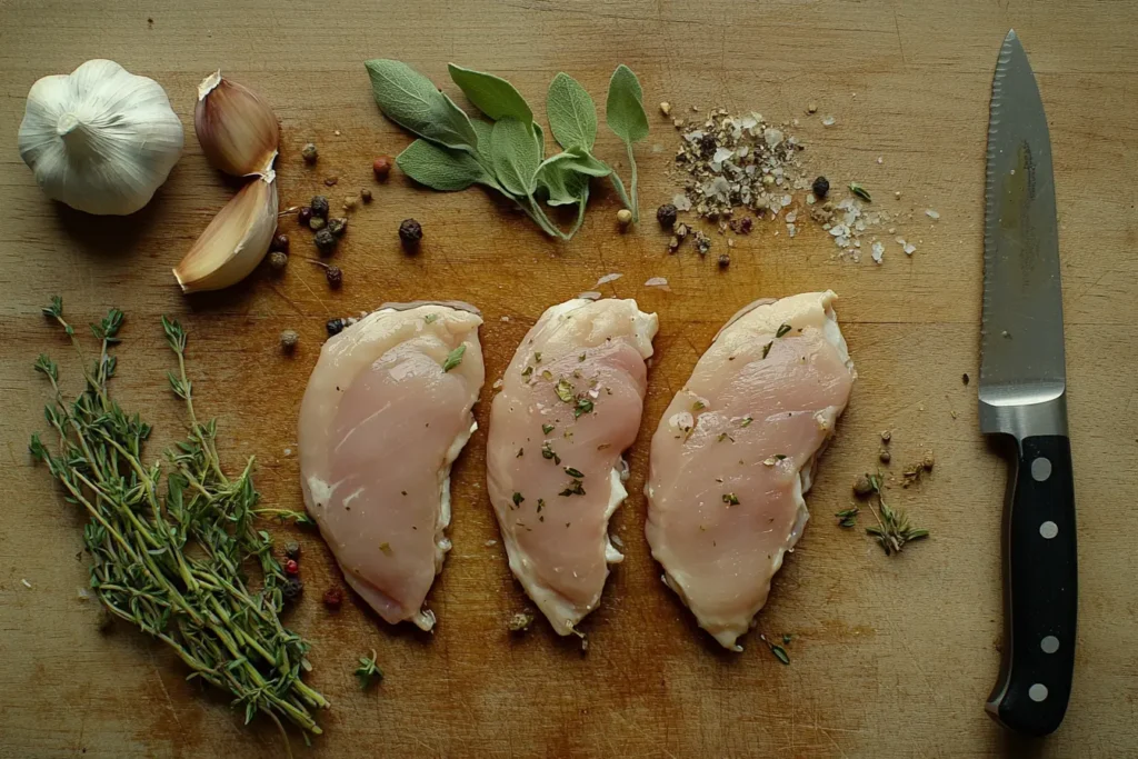 how long to cook thin chicken breast
