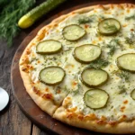 What does pickle pizza taste like?