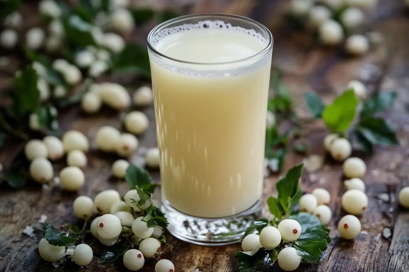 How is white cranberry juice made?
