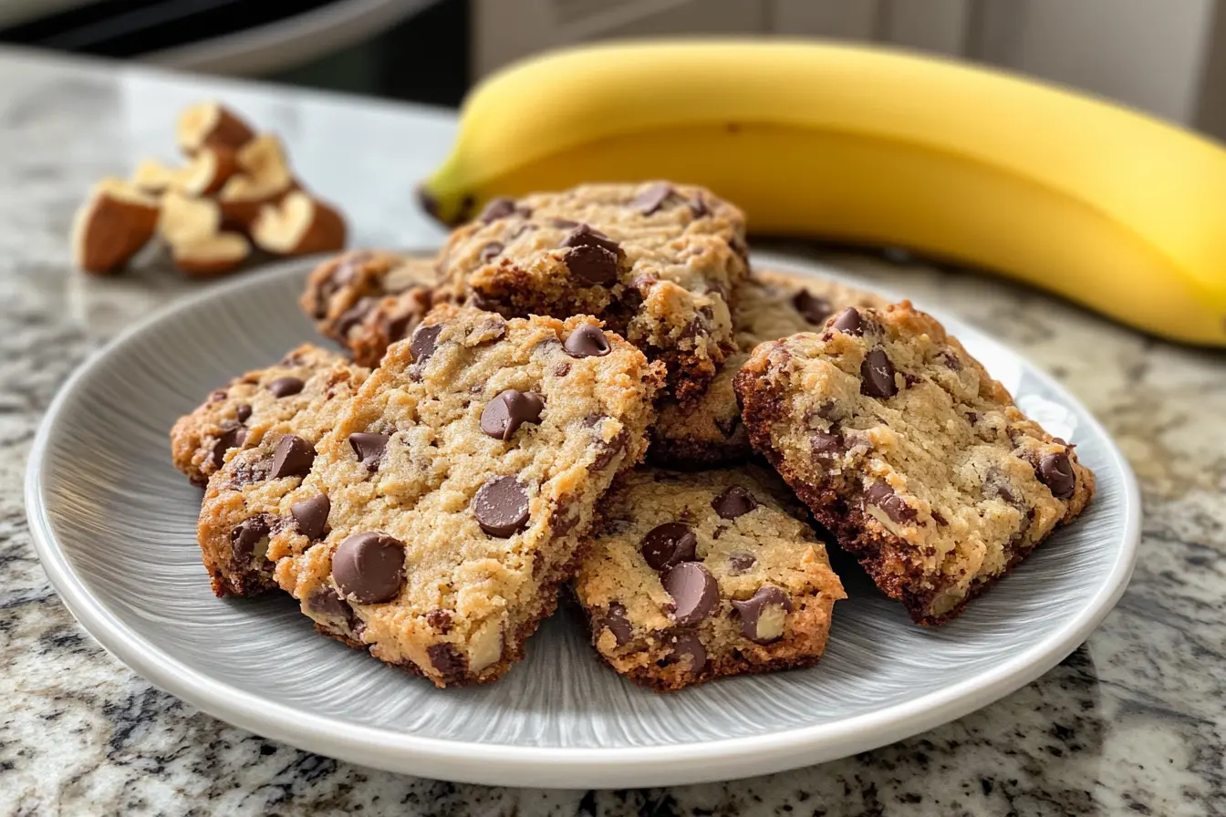 Banana Bread Cookies - Freshly Baked and Delicious