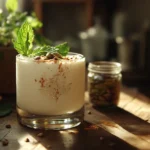 cold yogurt drink crossword