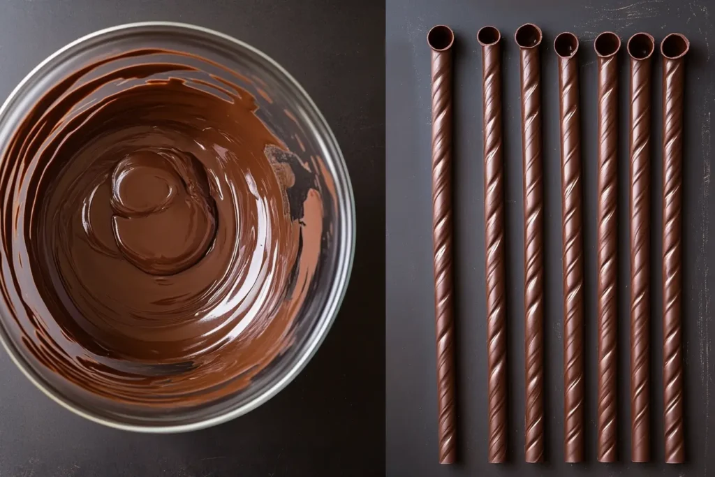 Chocolate Straws