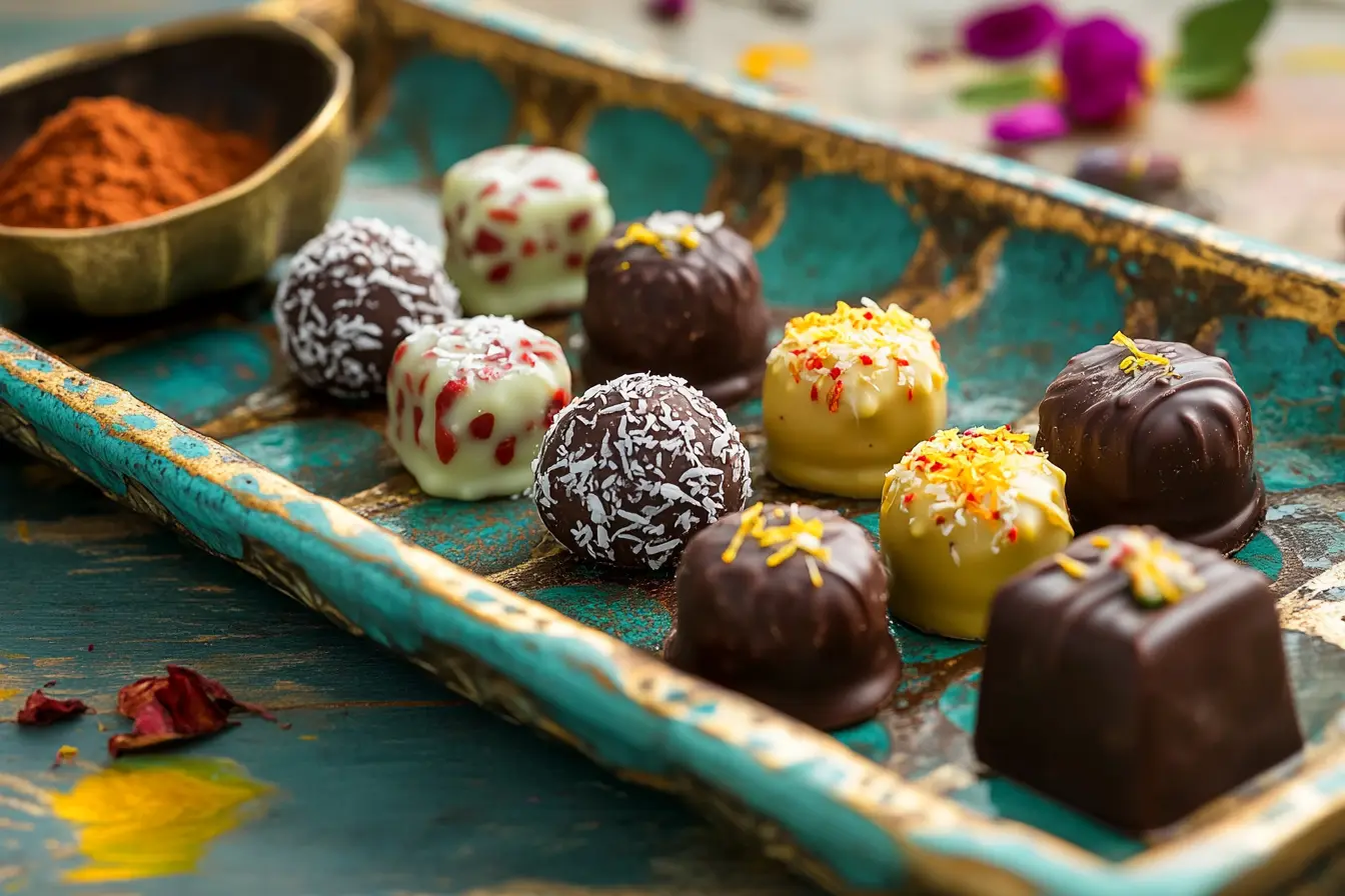 Indian flavor chocolates