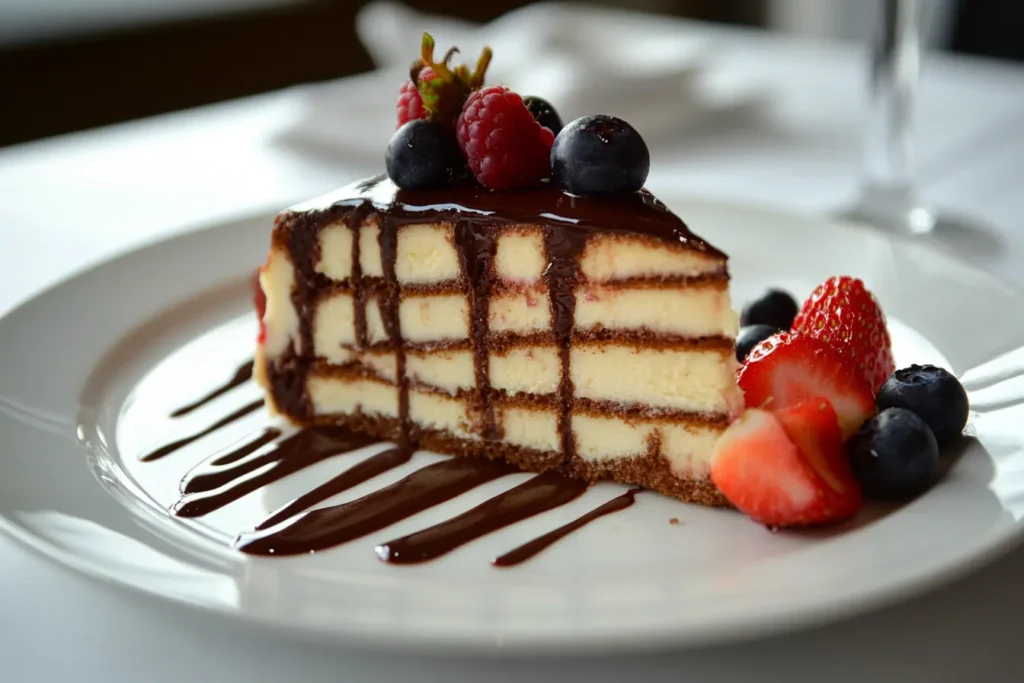 Swiss Chocolate Chalet Cake