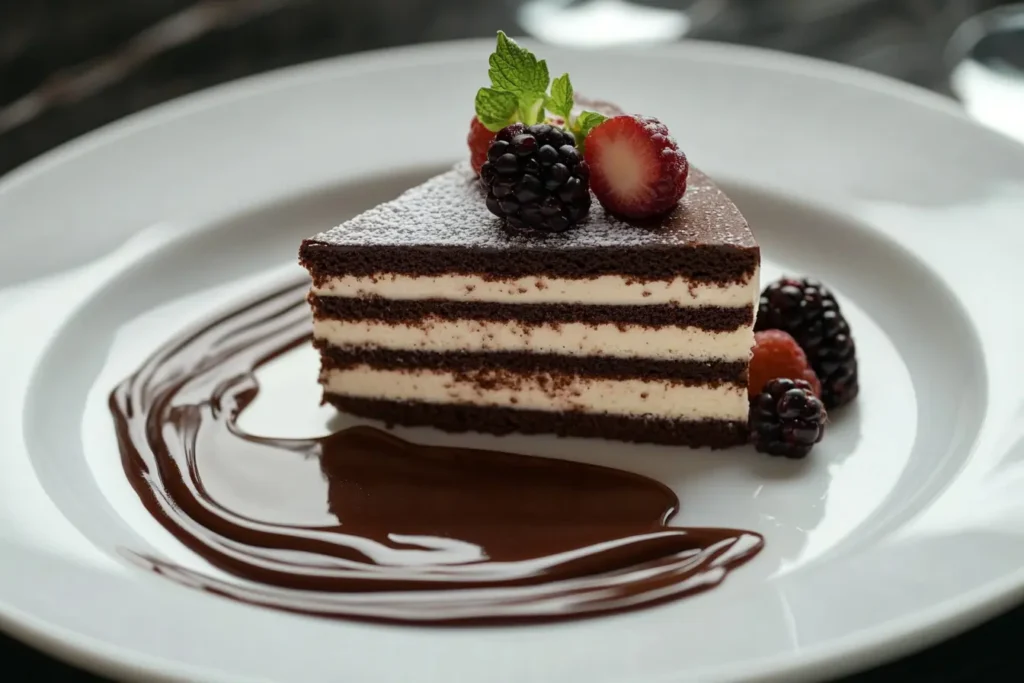 Swiss Chocolate Chalet Cake