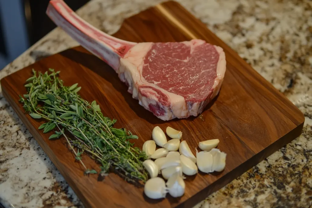 How to grill a tomahawk steak