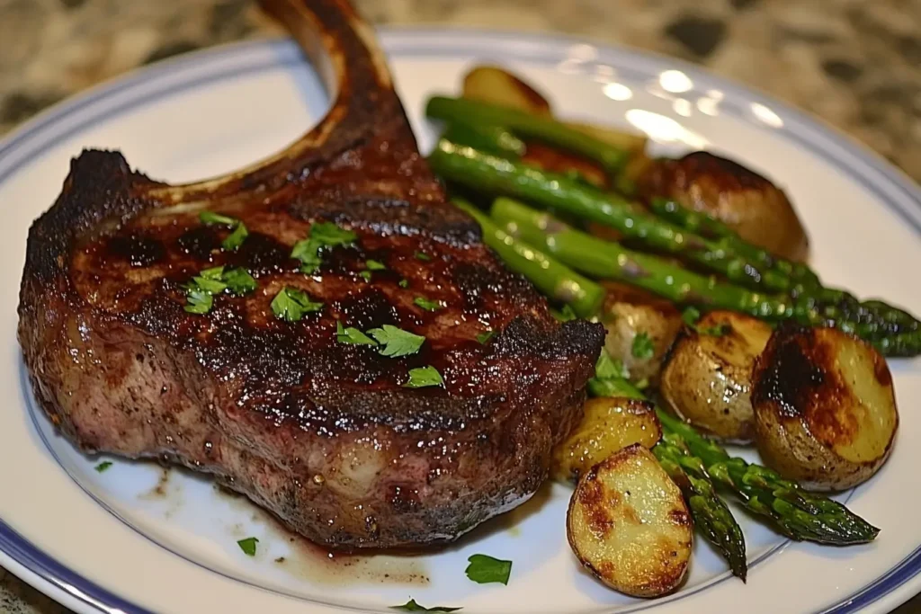 How to grill a tomahawk steak